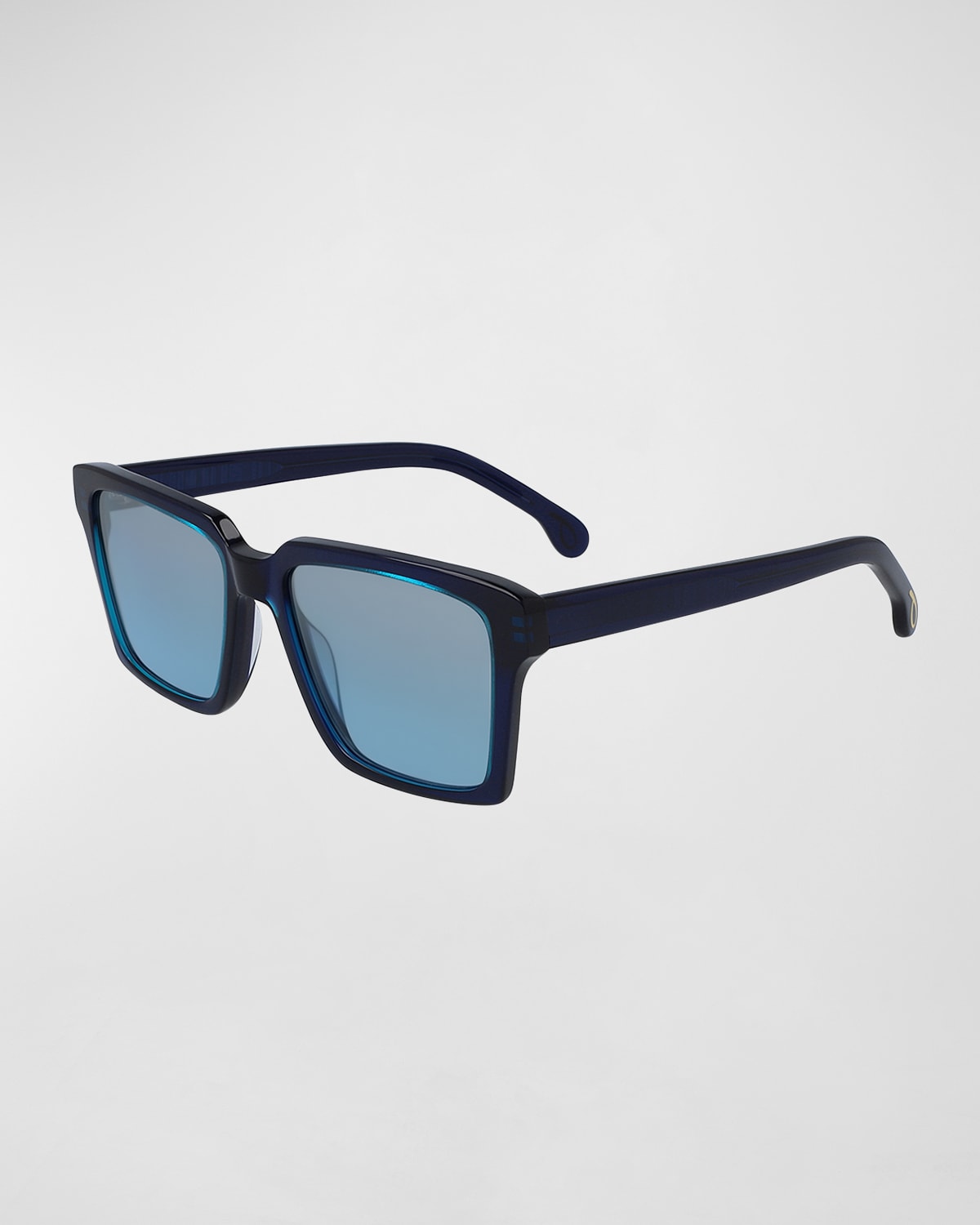 Paul Smith Edison 55mm Square Sunglasses In Blue / Navy