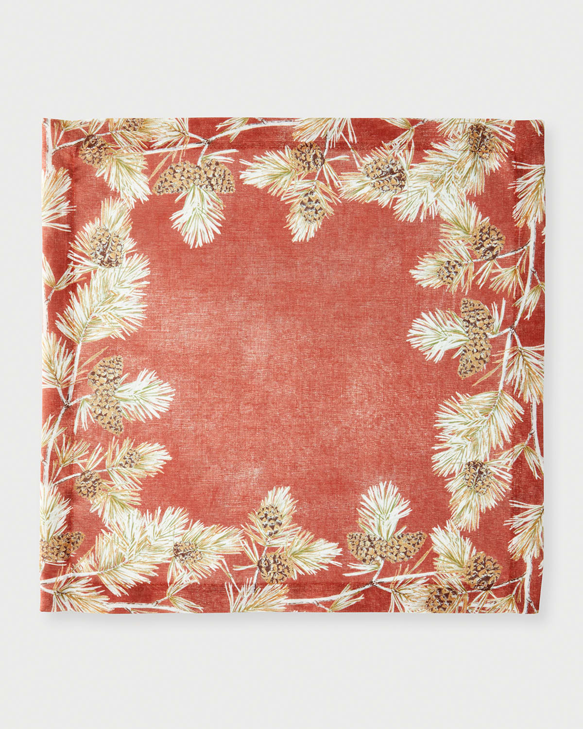 Shop Mode Living Cambridge Napkins, Set Of 4 In Burnt Orange