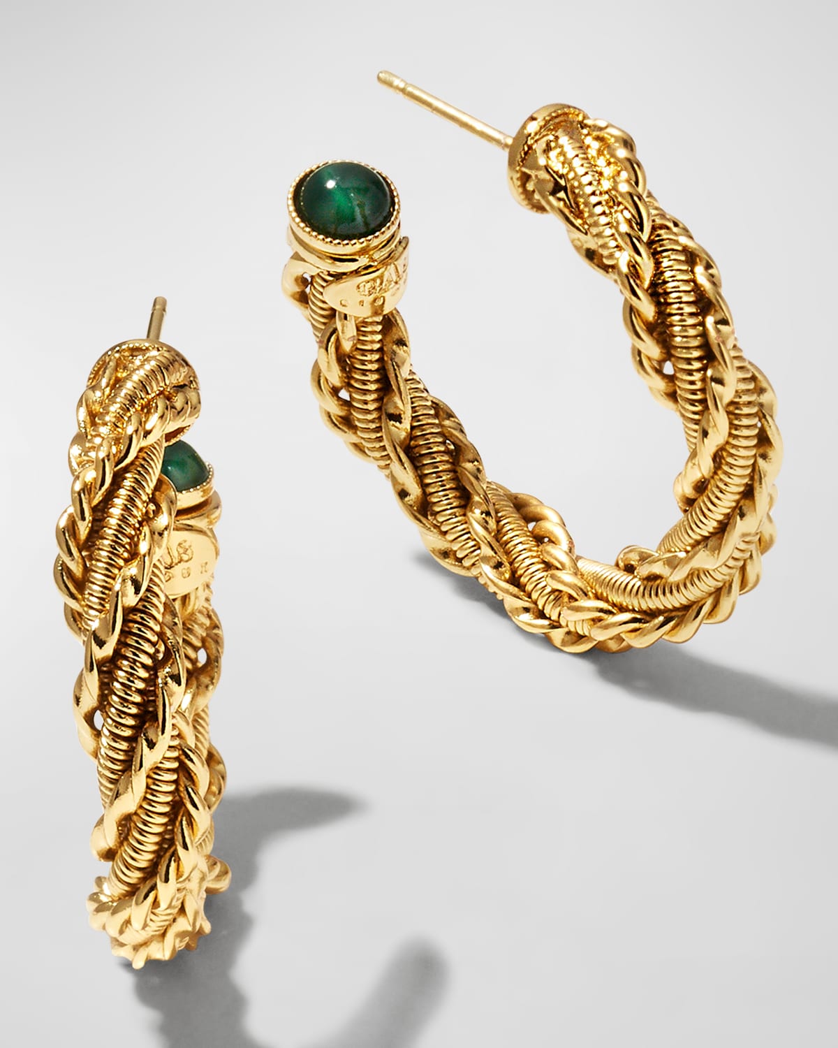 Bonnie Cabachon Hoop Earrings Bonnie Cabachon Hoop Earrings