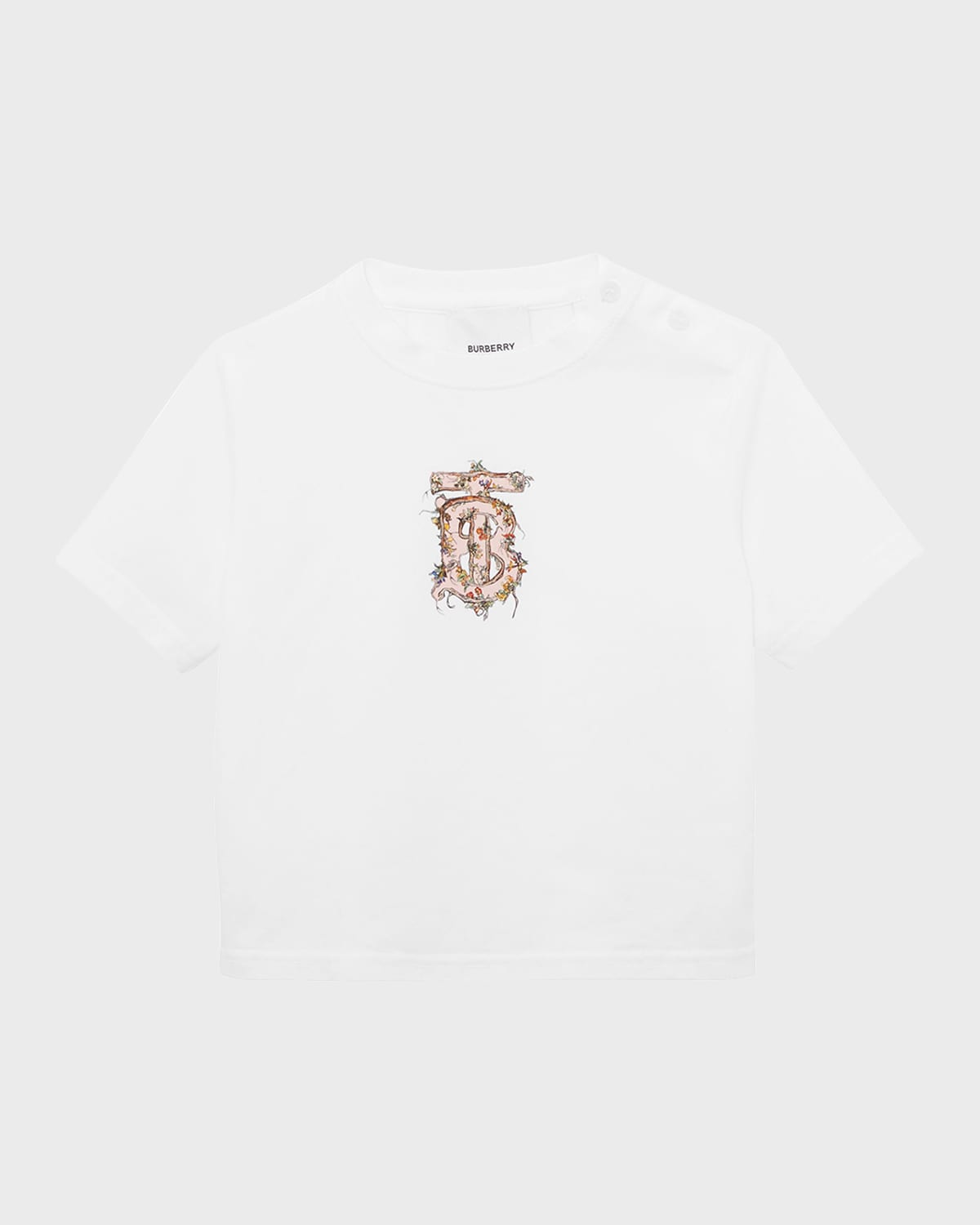 Kid's Alba Floral Logo-Print T-Shirt, Size 6M-2
