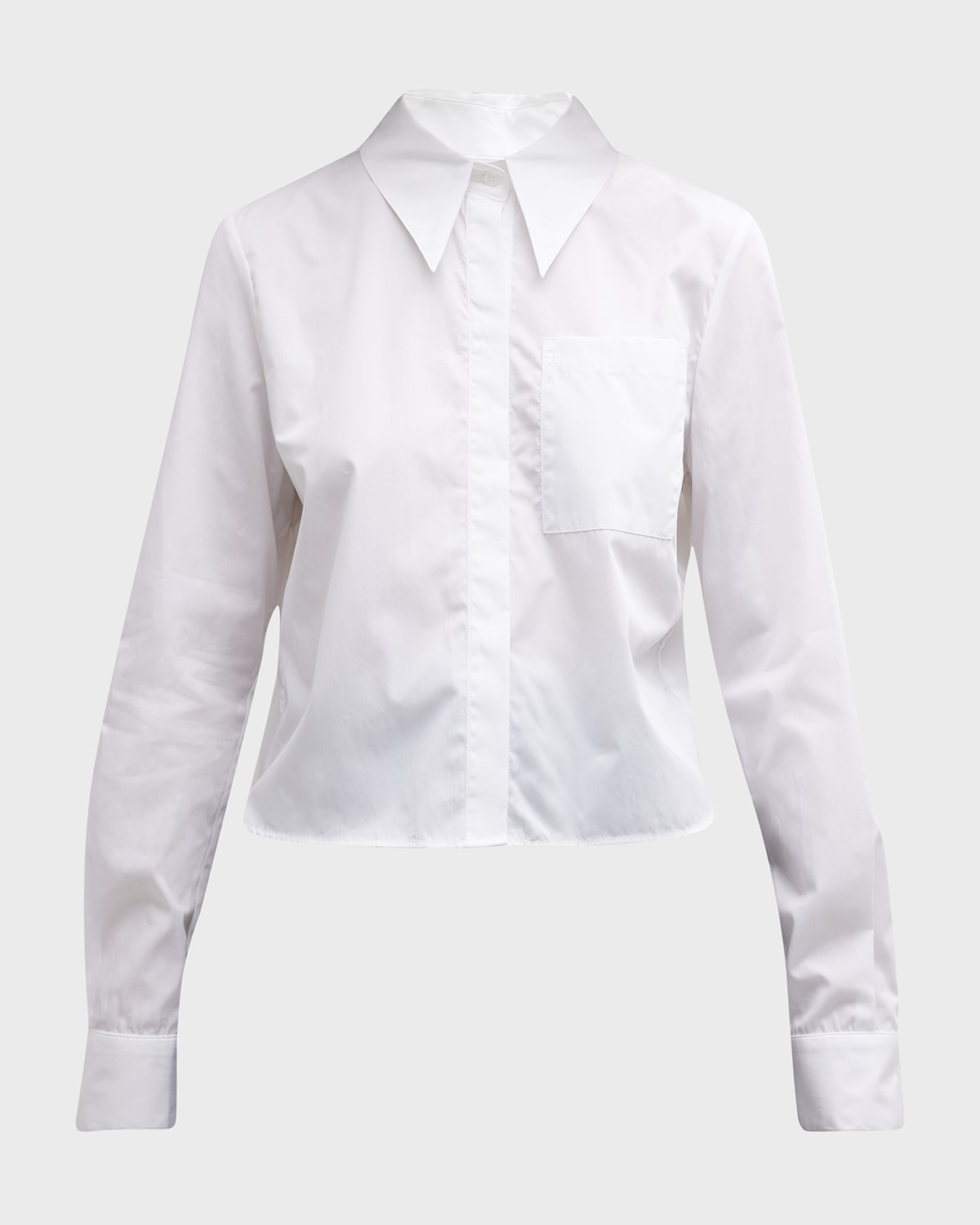 Shop Twp The Boy Button-front Shirt In White