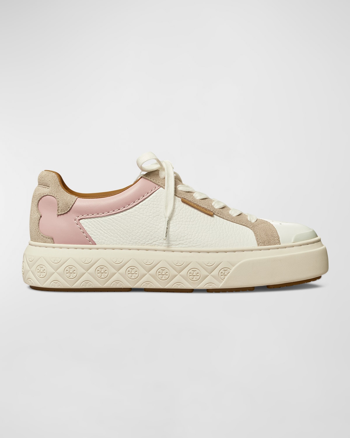 Tory Burch Ladybug Sneaker In White Rosa Calc