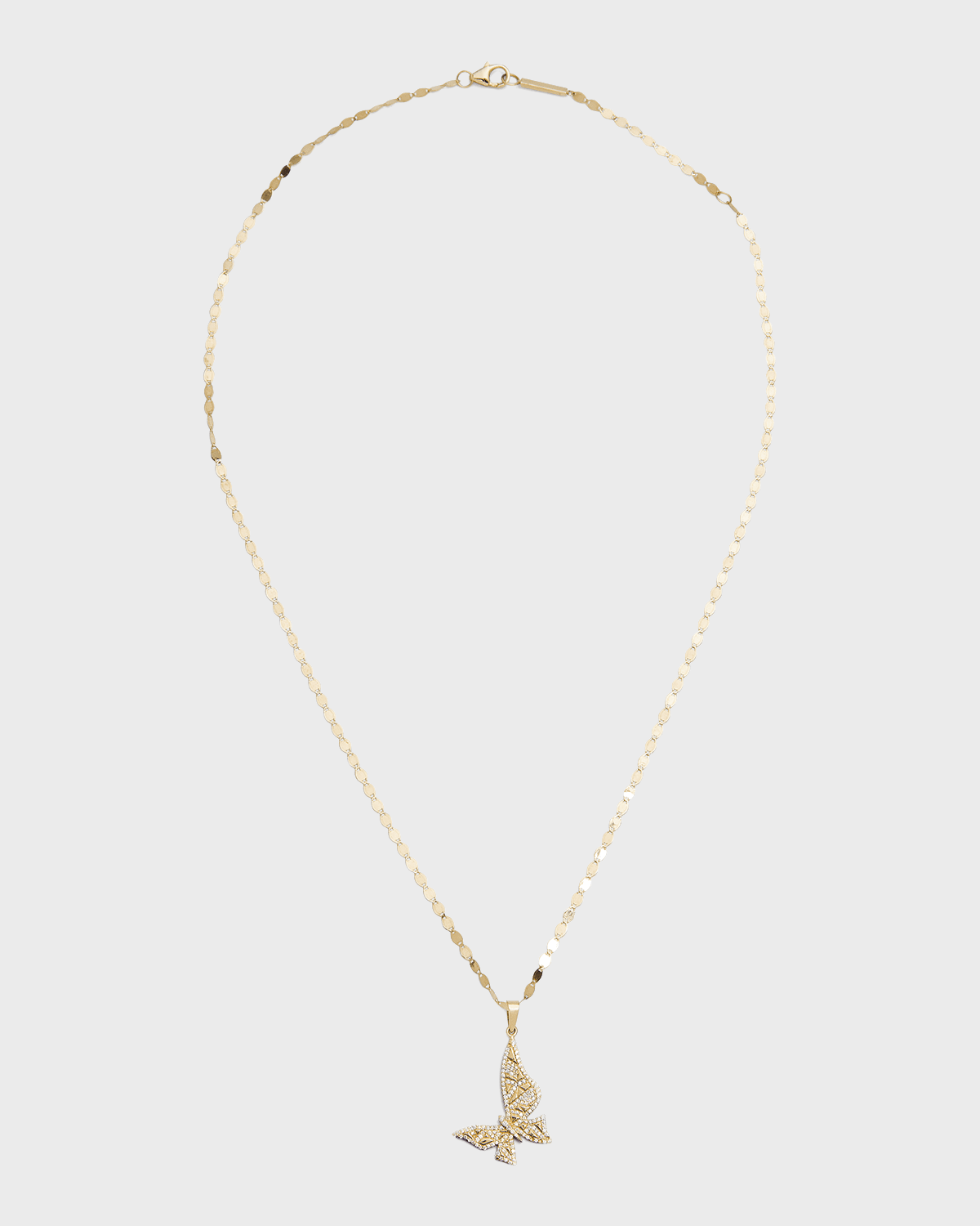 LANA Small Flawless Butterfly Amulet Pendant Necklace