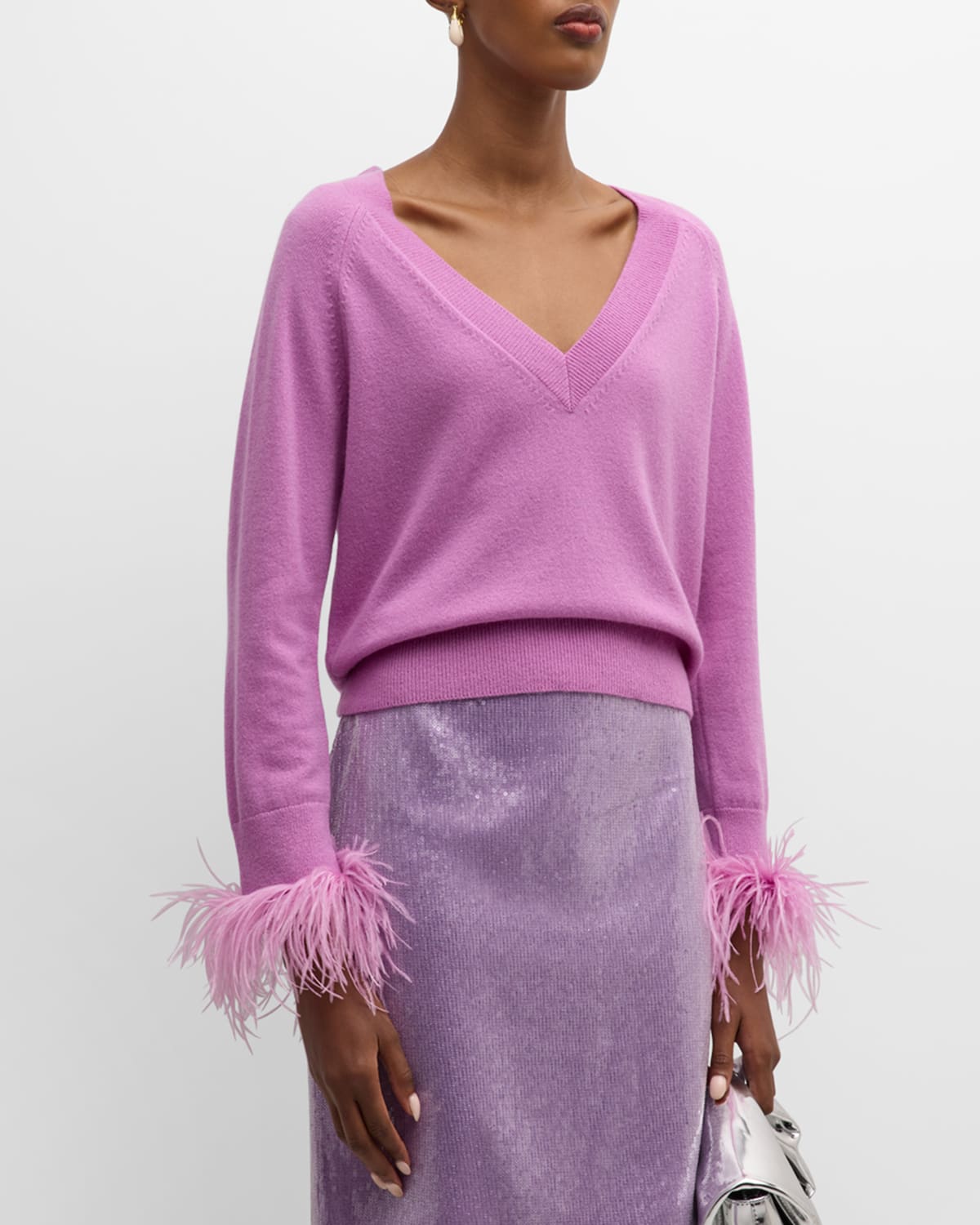 Milly outlet pink sweater