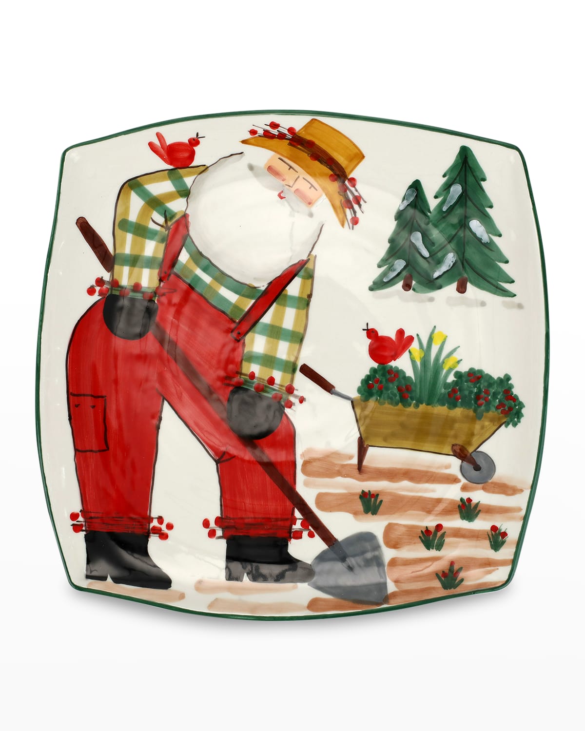 Old St. Nick Limited Edition Sqaure Platter