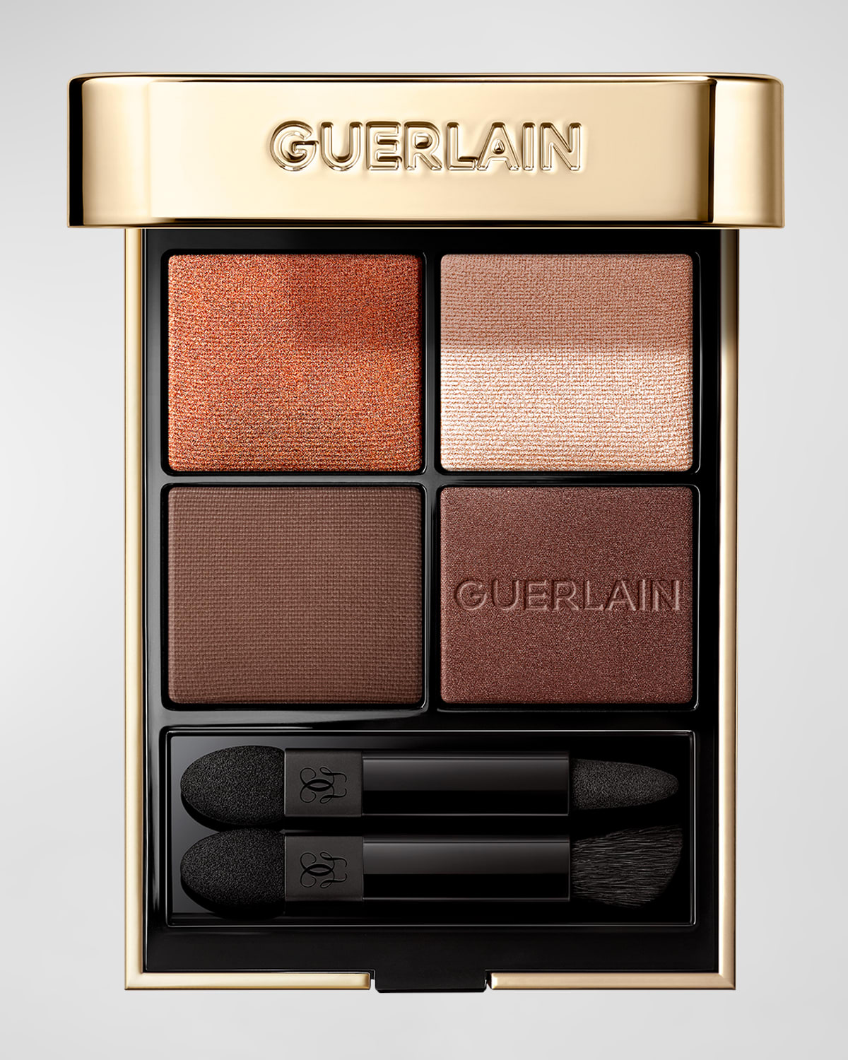 Shop Guerlain Ombres G Quad Eyeshadow Palette In Undressed Brown