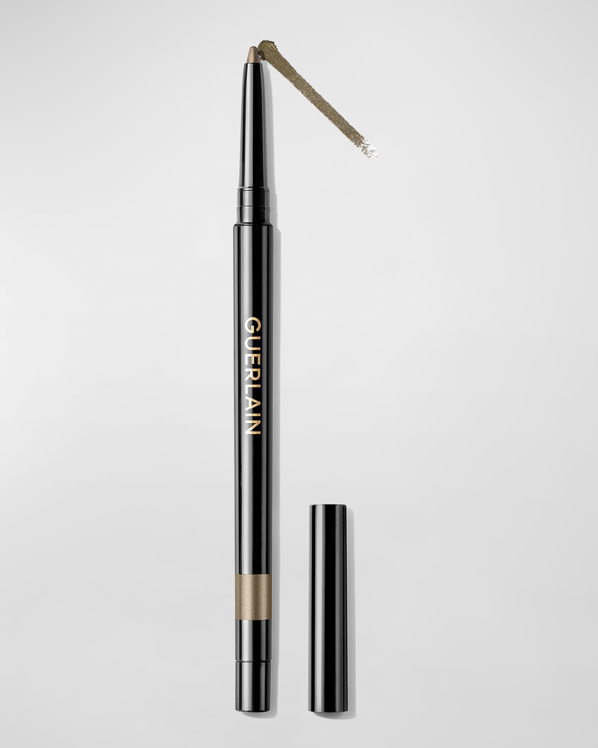 Shop Guerlain Waterproof Eye Pencil In 05 Jungle Green