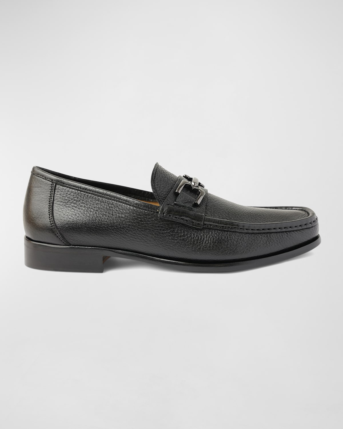 Men's Trieste Horse-Bit Leather Loafers