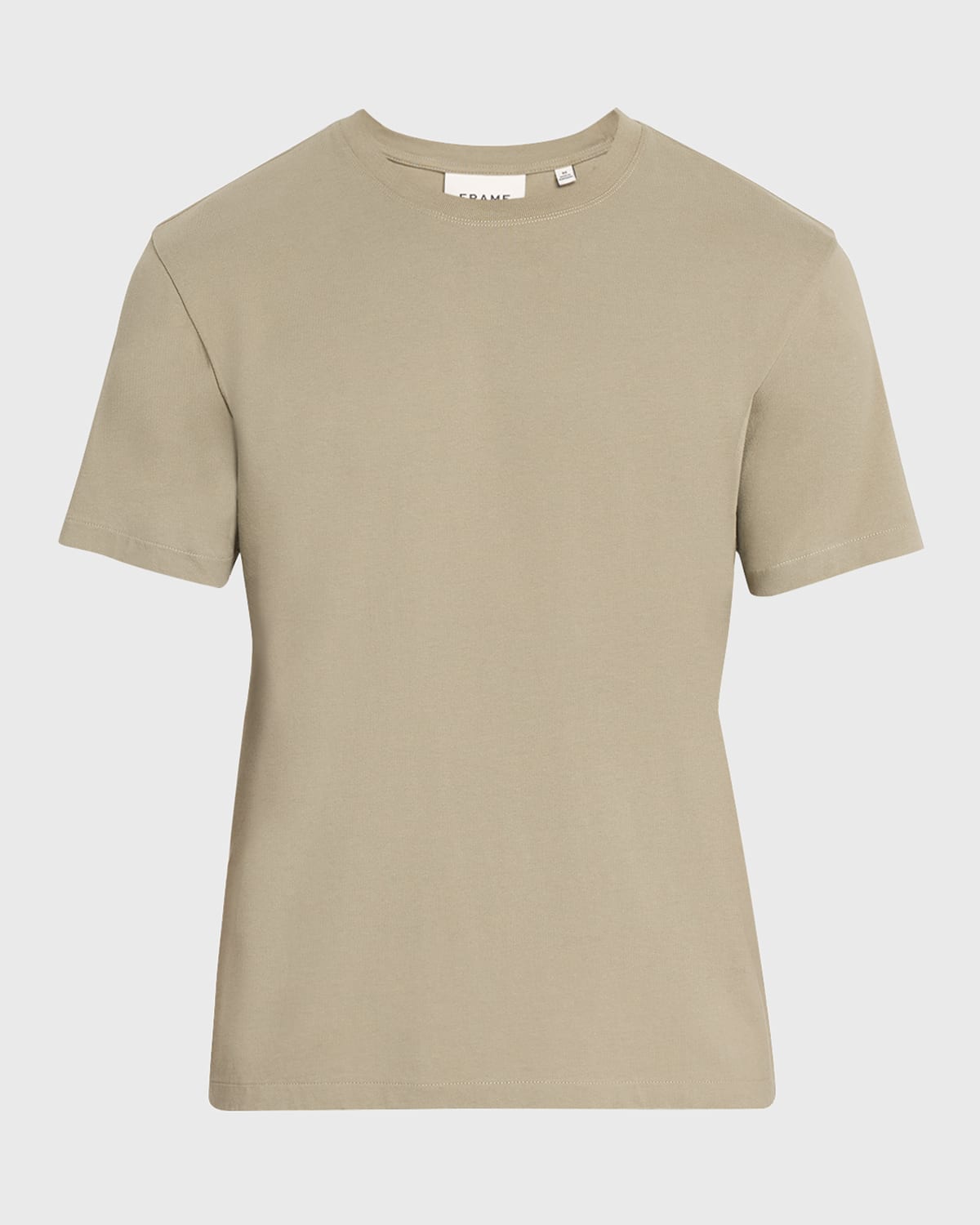 Frame Men's Logo Tee In Mineral Grey