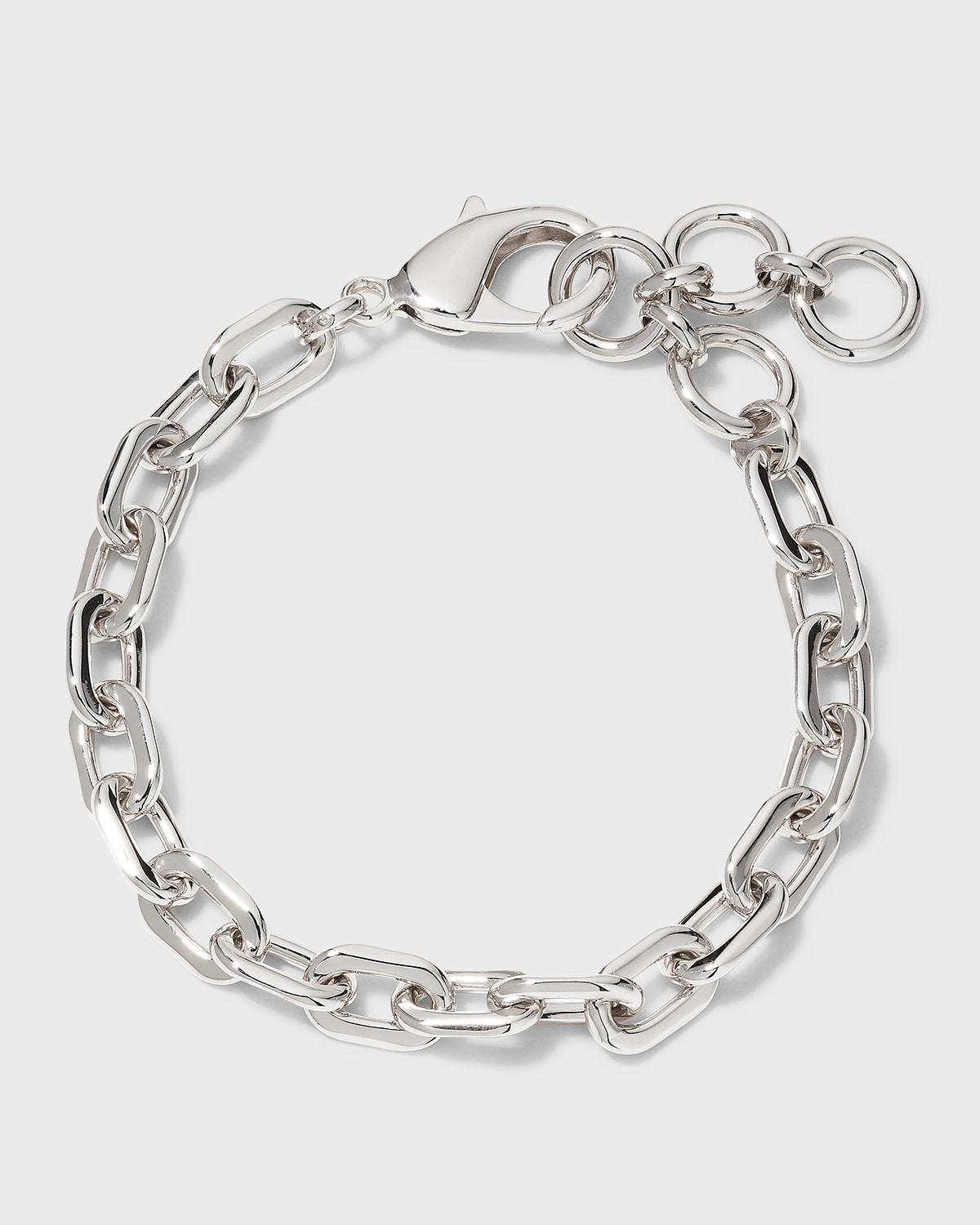 KENDRA SCOTT KORINNE CHAIN BRACELET, RHODIUM