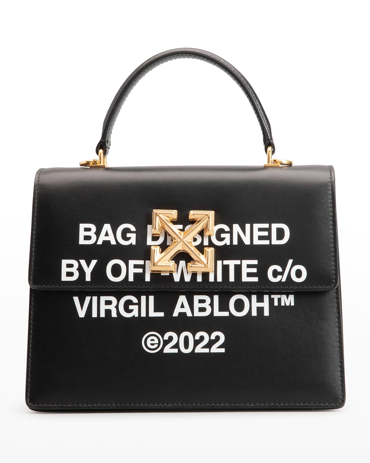 Off-White c/o Virgil Abloh Cut Here Jitney 2.8 Bag in Black