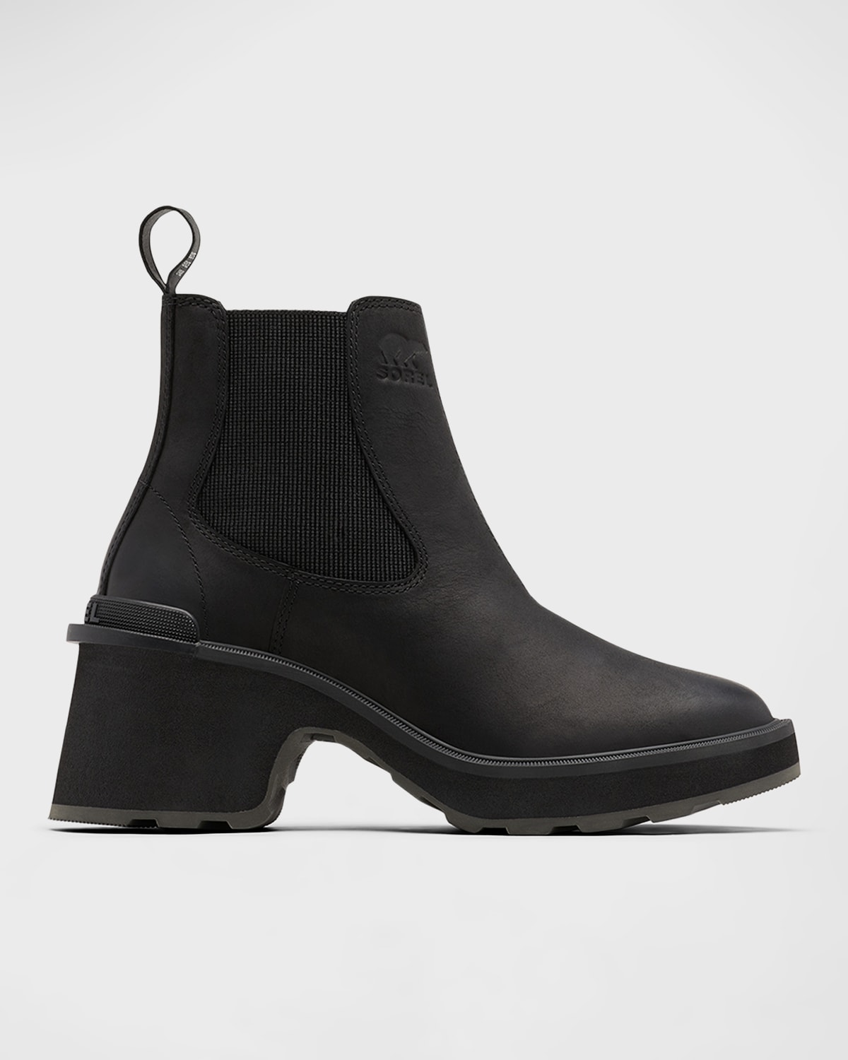 Hi-Line Leather Chelsea Boots
