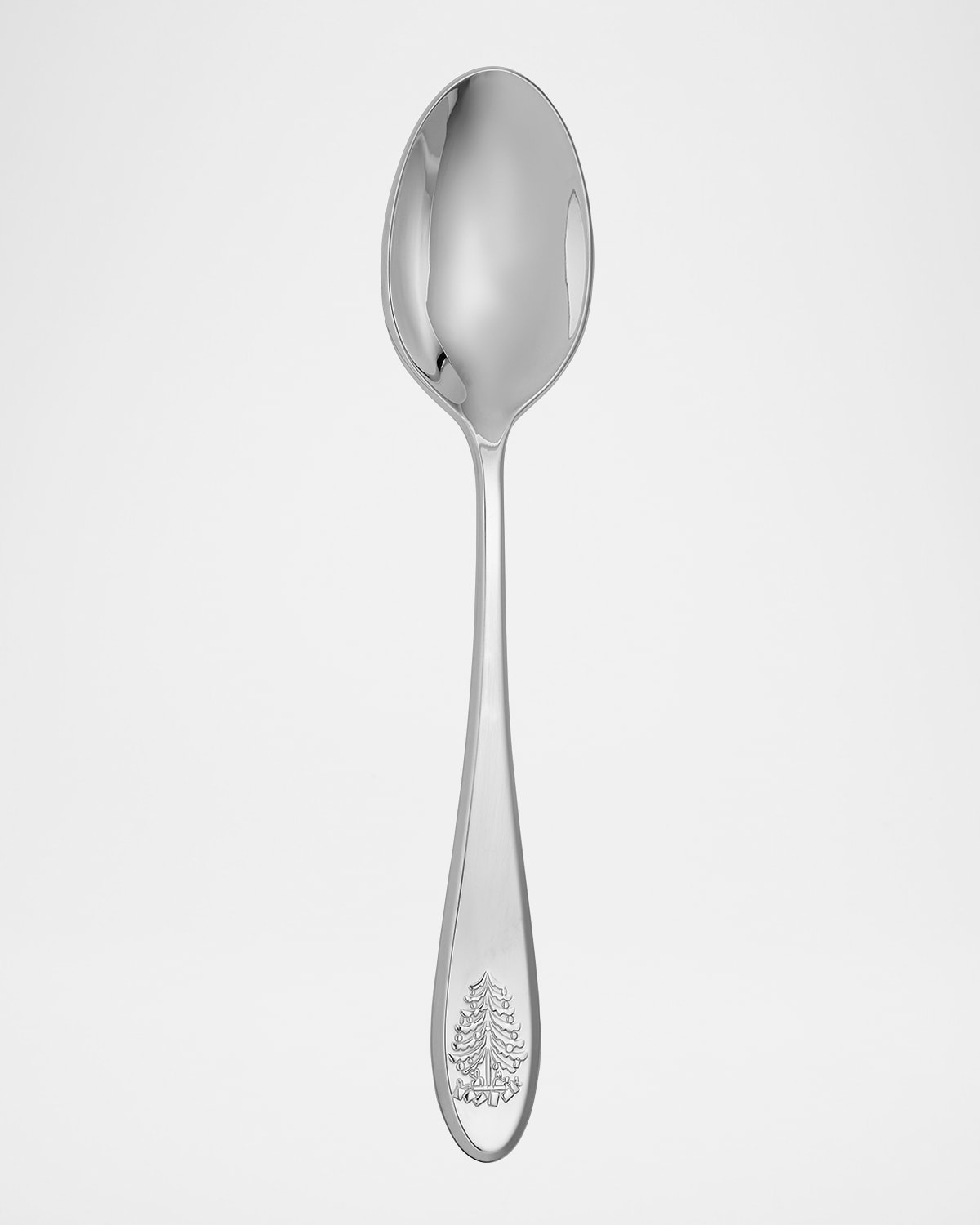 Spode Christmas Tree Serving Spoon In Green