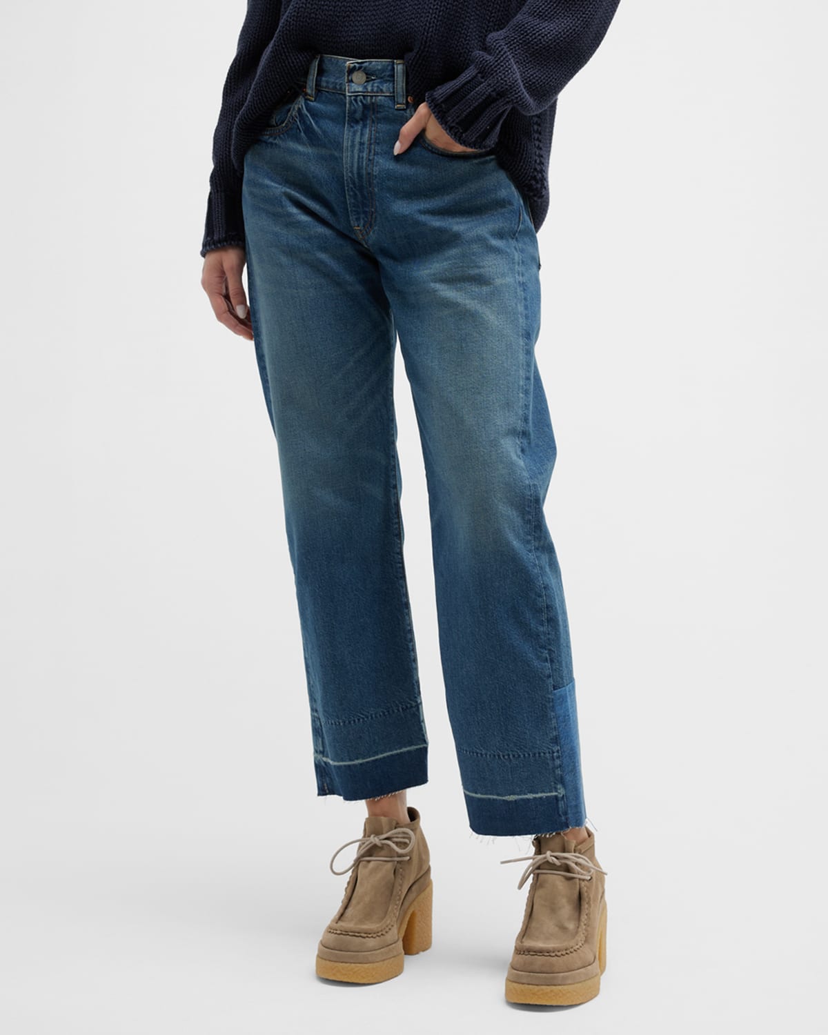 Denimist Lucy Low-Rise Boyfriend Jeans