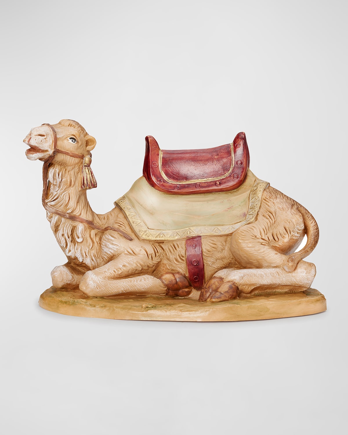 7.5" Scale Seated Camel W/ Blanket Nativity Figure
