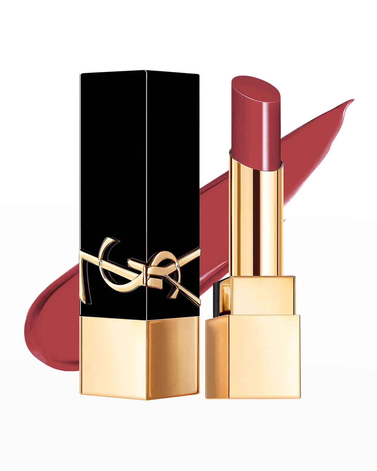 Shop Saint Laurent The Bold High Pigment Lipstick In 06 Reignited Am