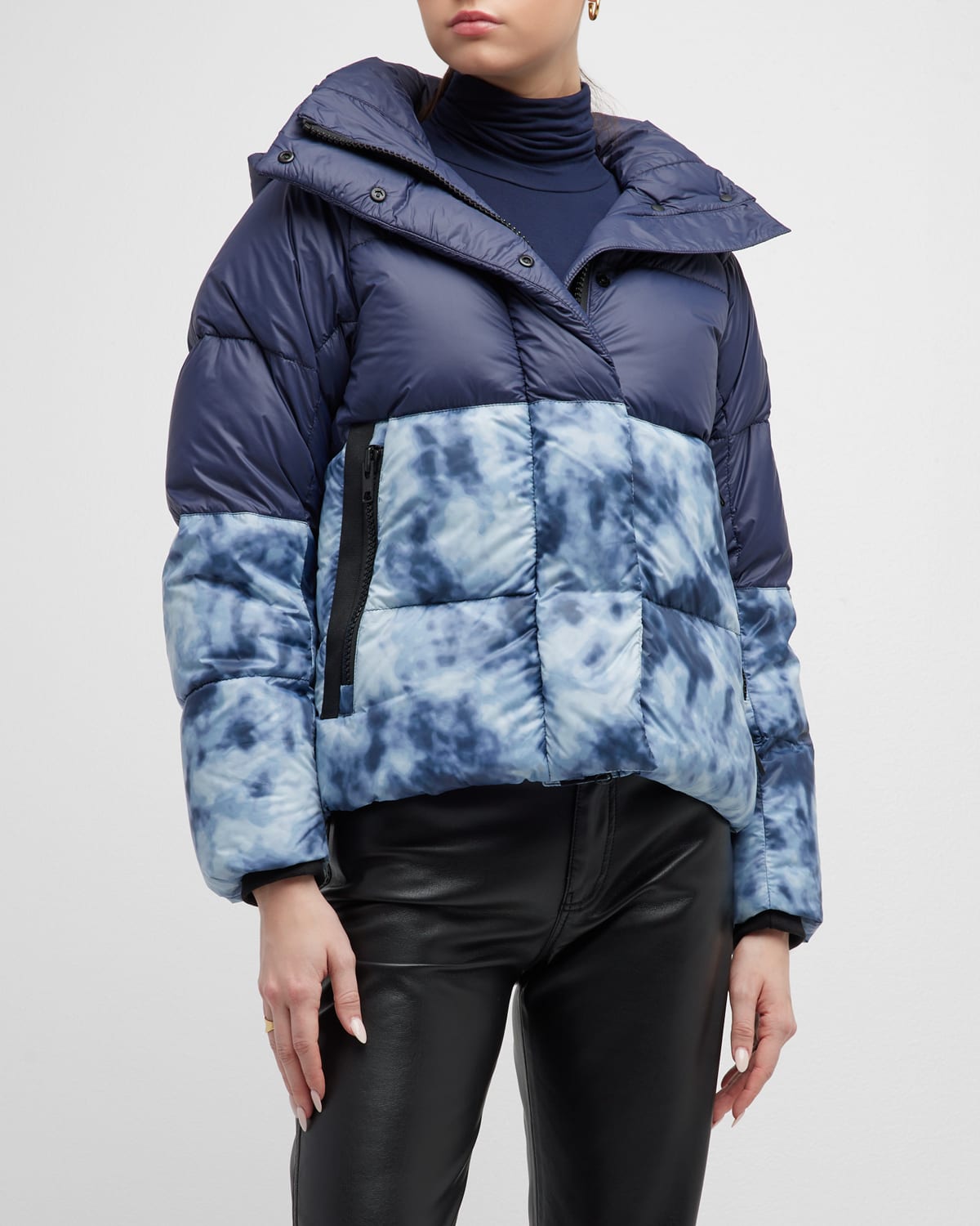 Junction Colorblock Parka Coat