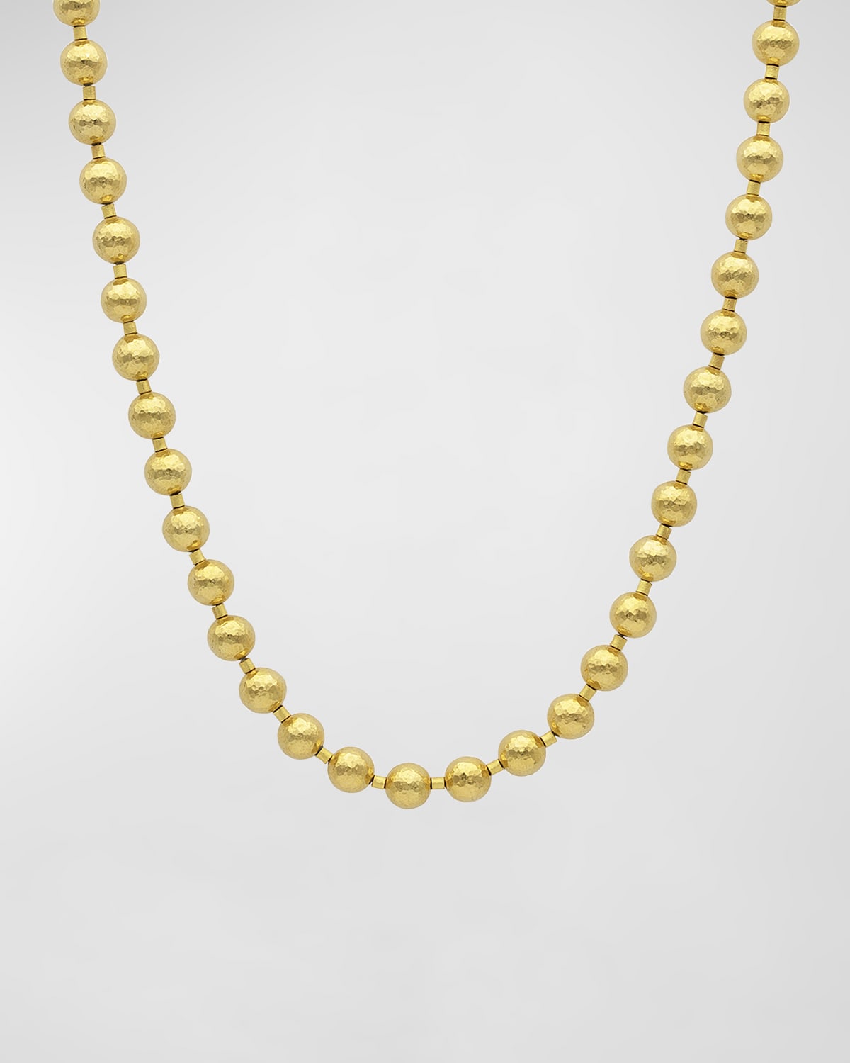 Gurhan 24K Yellow Gold Beaded Necklace