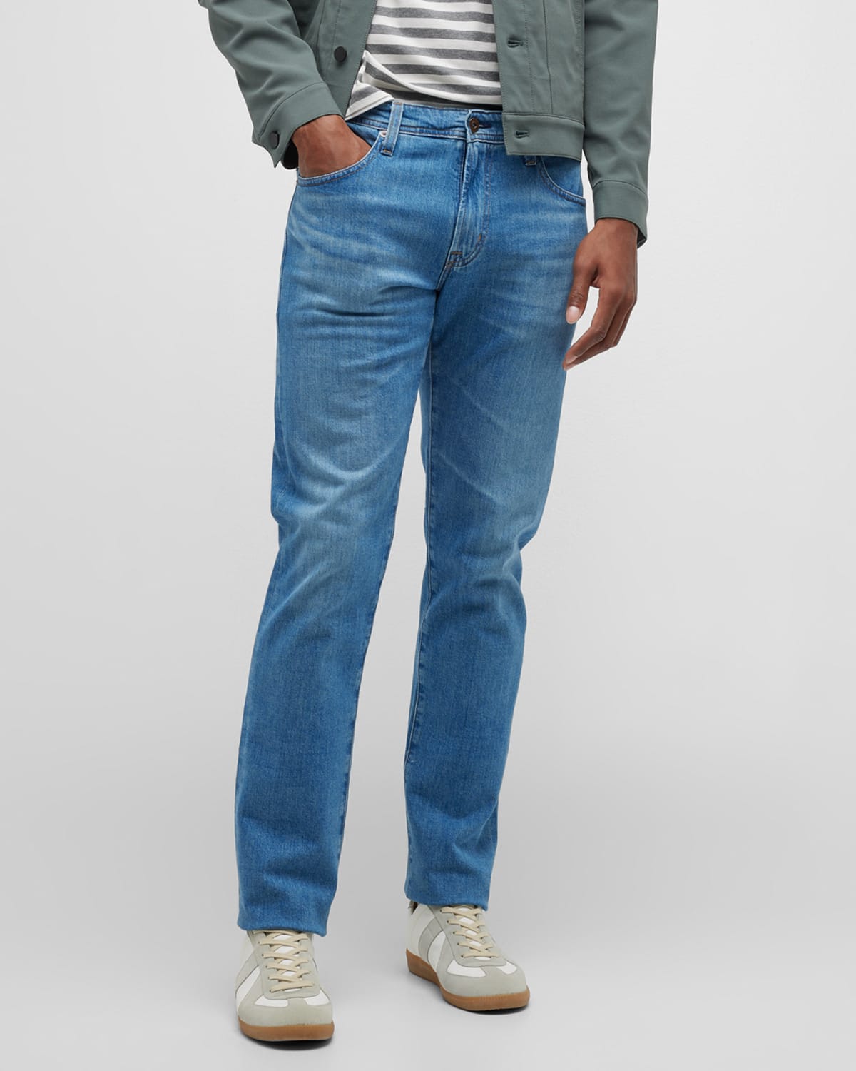 AG Adriano Goldschmied Men's Tellis Straight-Leg Jeans