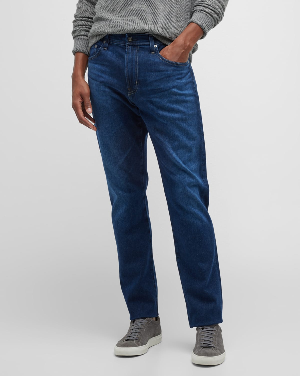 AG Adriano Goldschmied Men's Everett Slim-Straight Jeans
