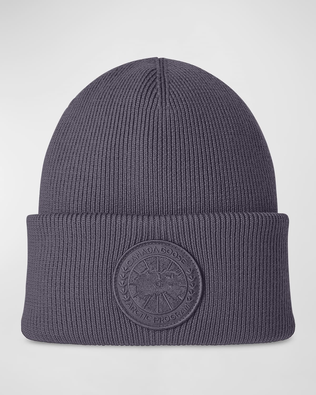 Canada Goose Arctic Toque Wool Knit Beanie In Thistle Purple