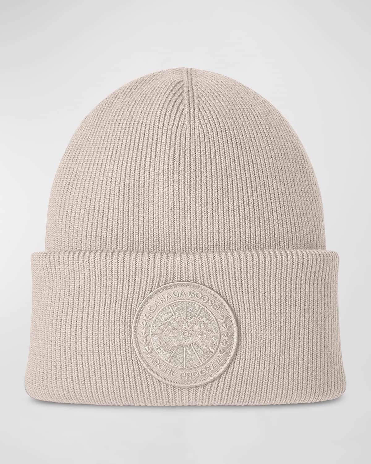 Canada Goose Arctic Toque Wool Knit Beanie In Lucent Rose