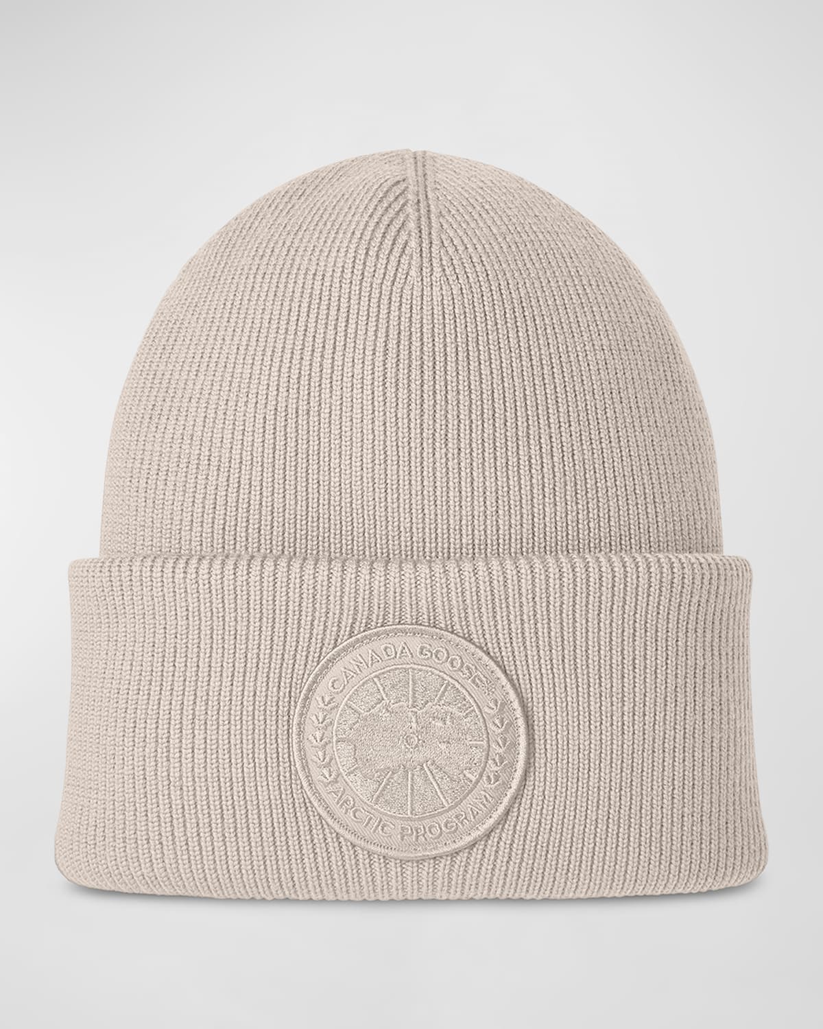 Canada Goose Arctic Merino Wool Toque Beanie In Lucent Rose