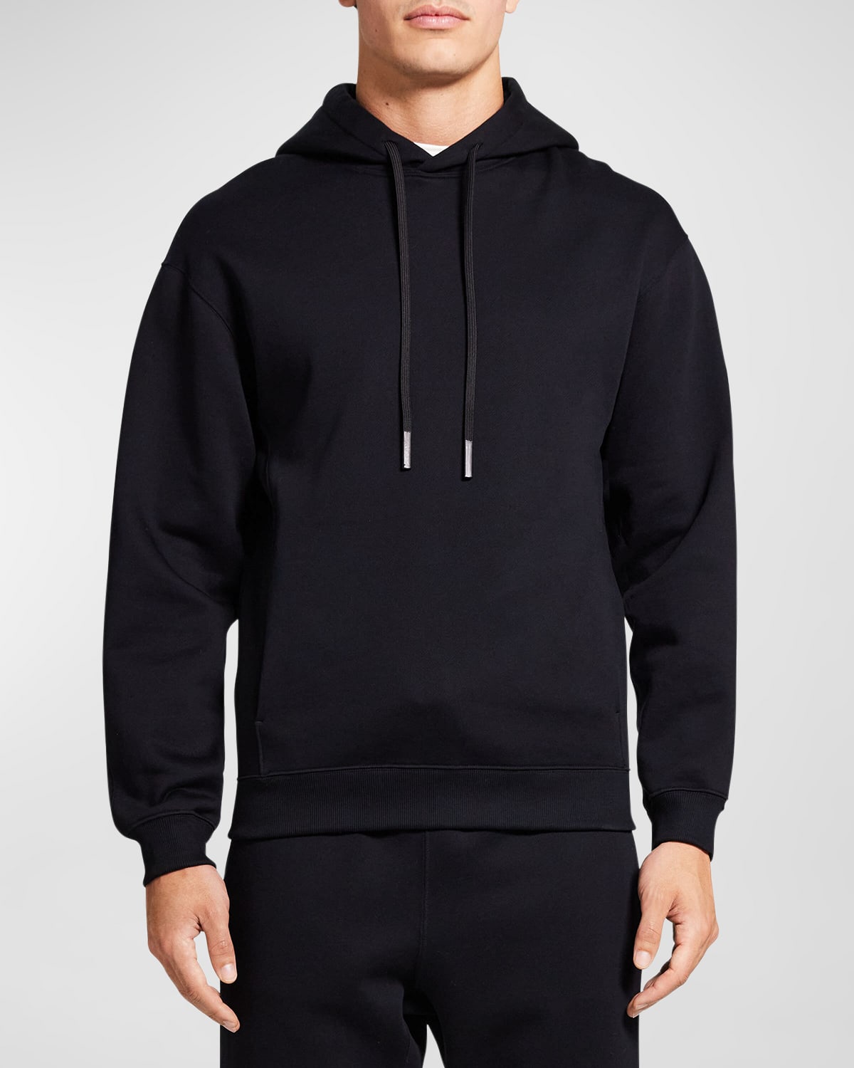 Theory Men's Colts Tech Terry Pullover Hoodie | Smart Closet