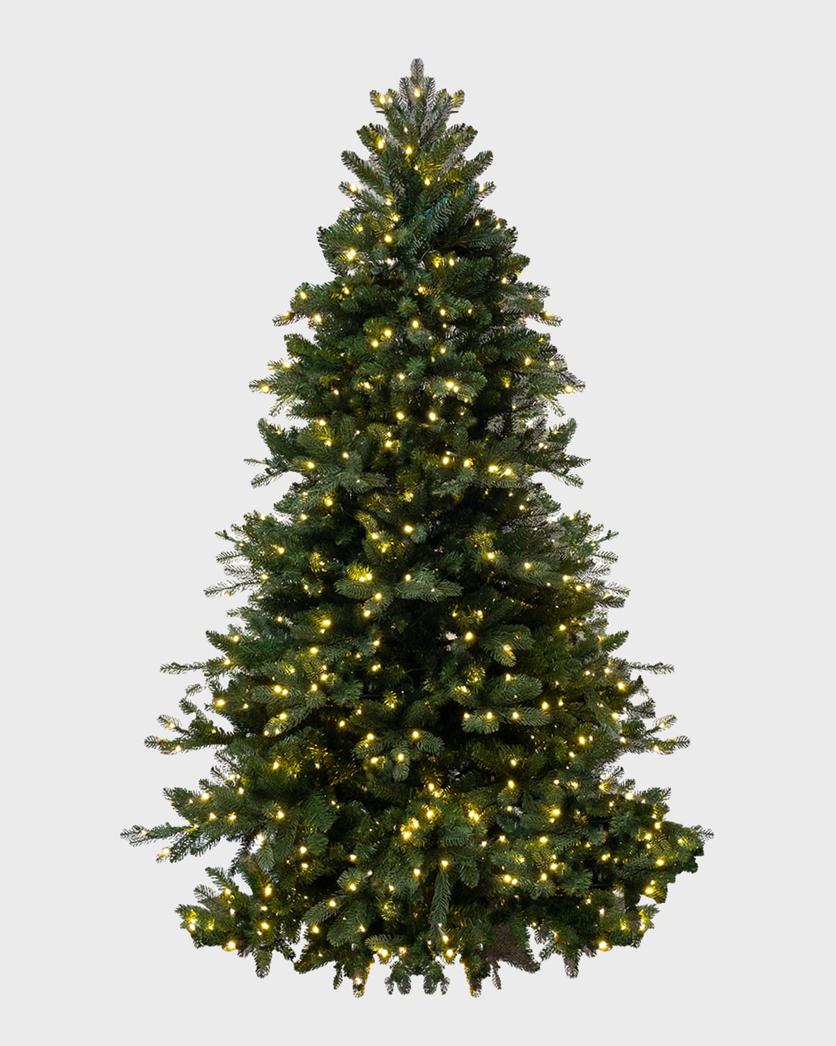 Barcana Chesapeake Fir Pre-lit Christmas Tree With Warm White Led Lights, 9'