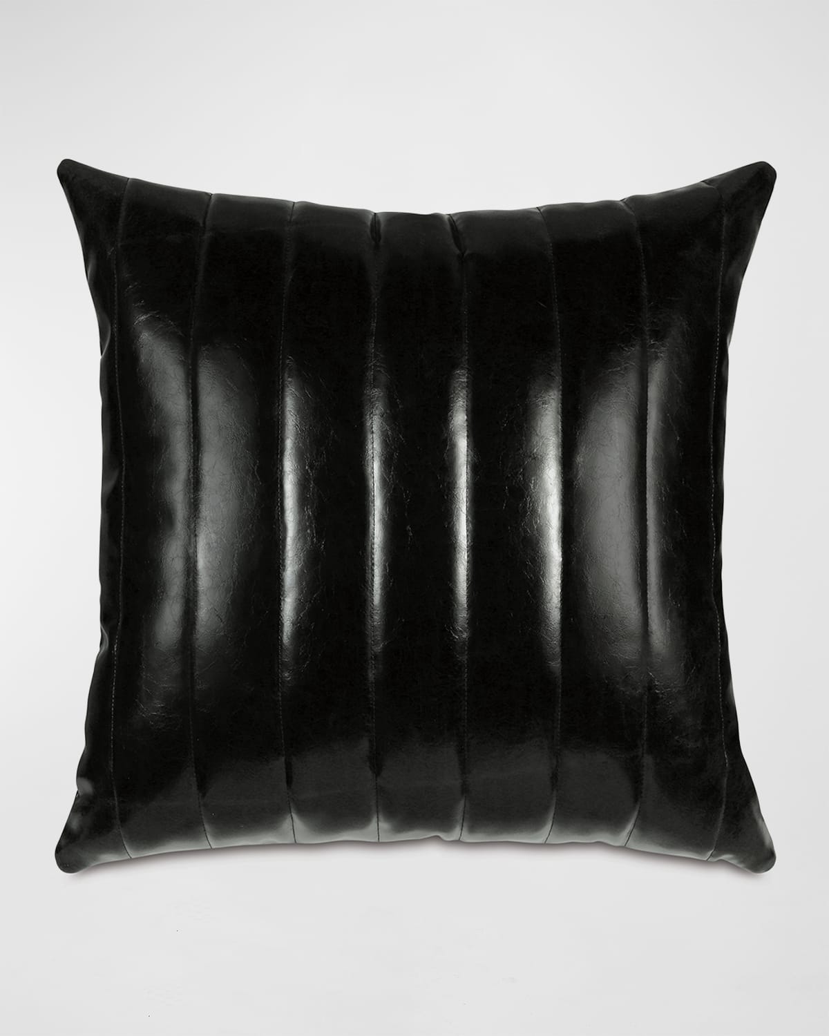 Eastern Accents Zelda Faux Leather Euro Sham In Assorted