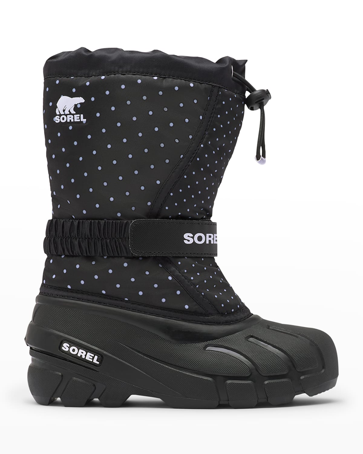 Sorel Girl's Flurry Padded Drawstring Weather Boots, Toddlers/kids