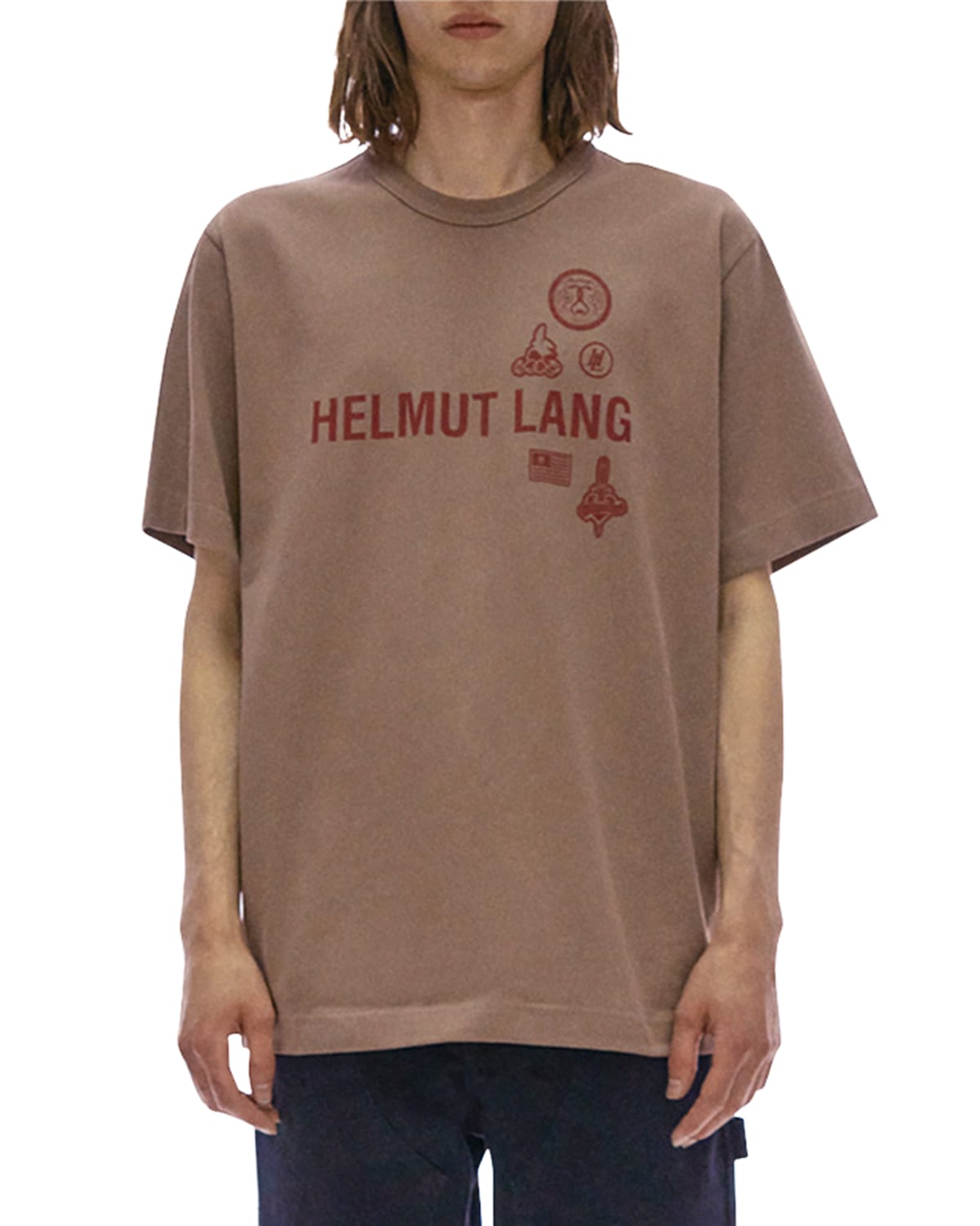 Helmut Lang Men's Societas Logo T-Shirt