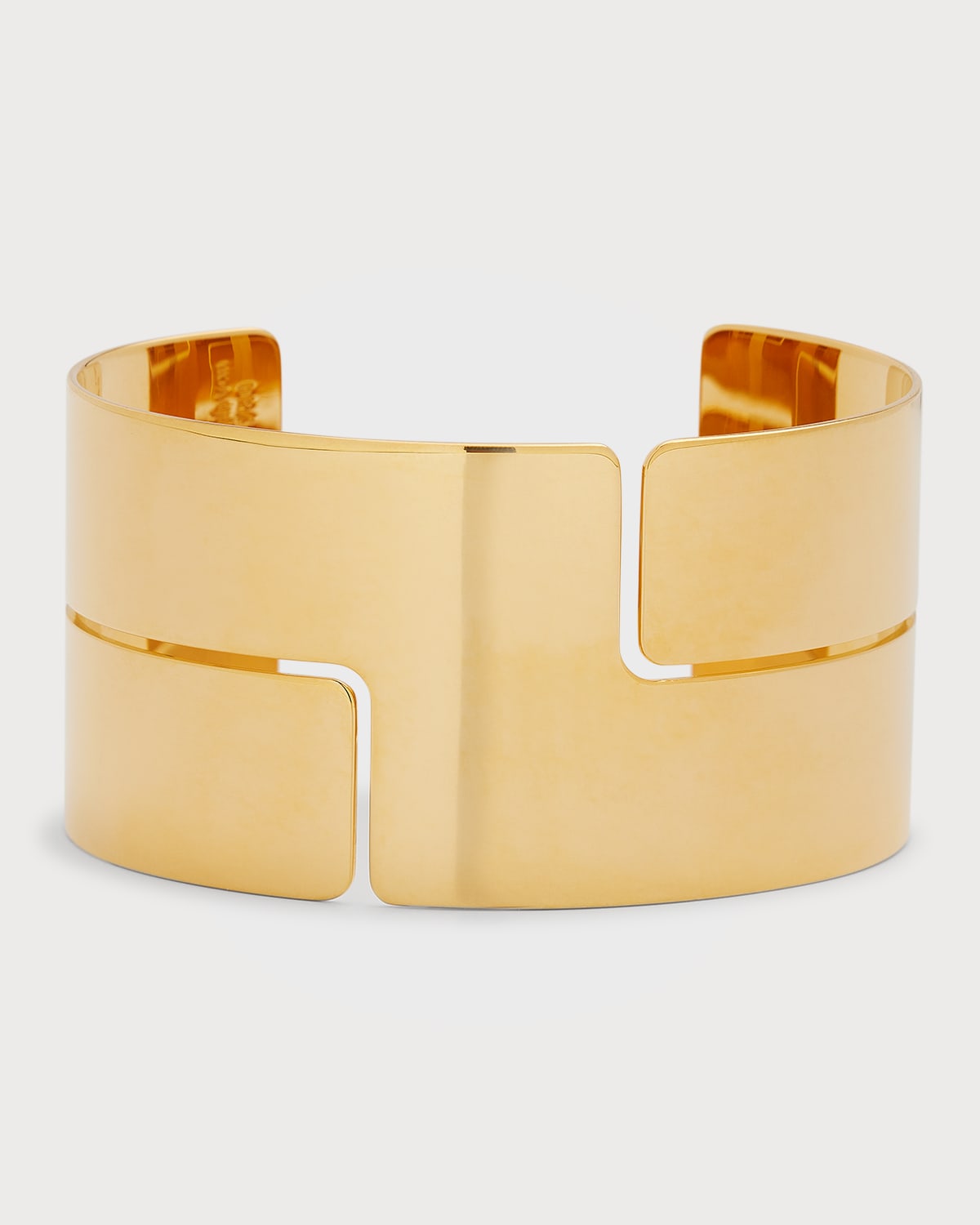 Dinh Van Yellow Gold '70s Cuff Bracelet