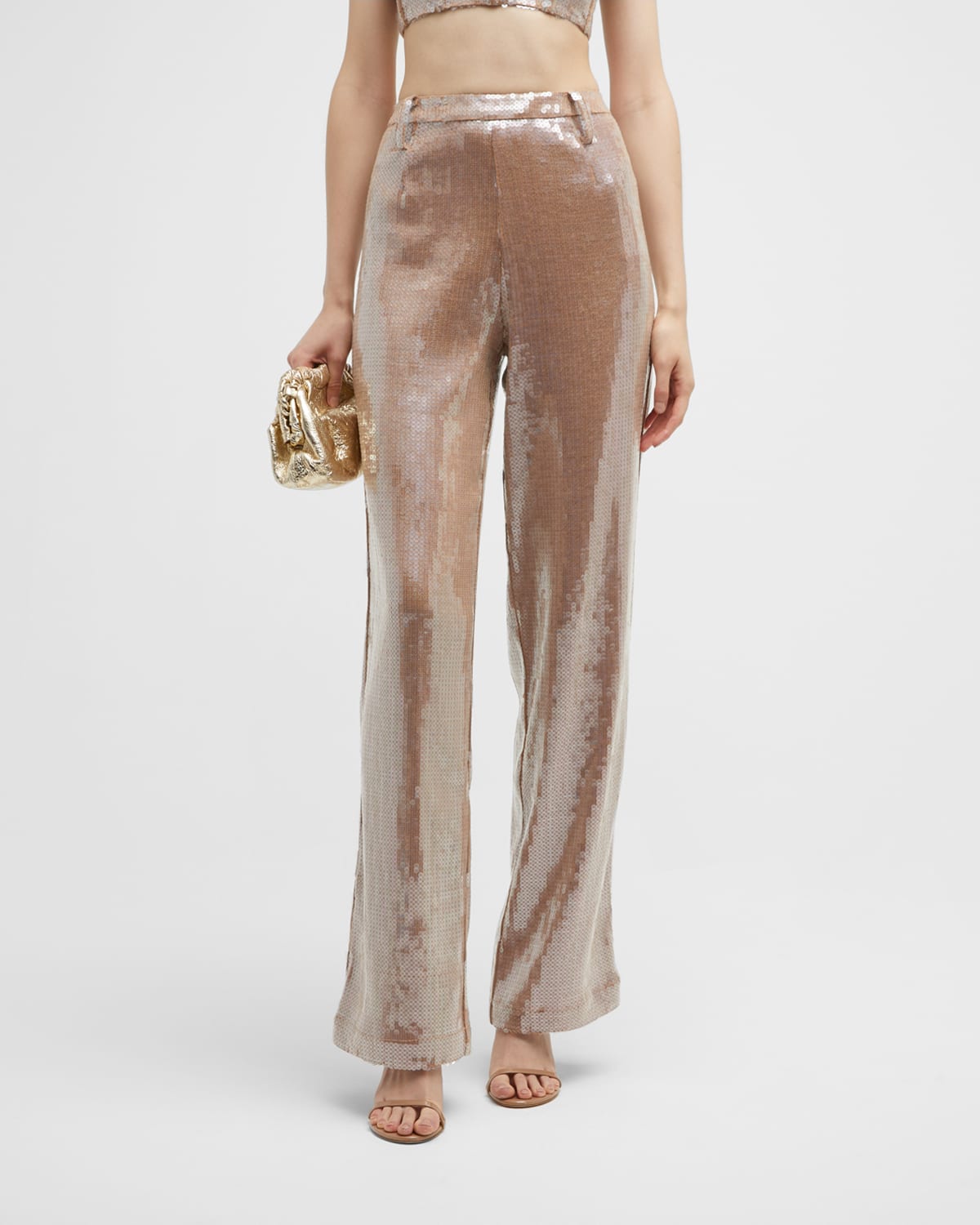 Sequin Detail Trousers