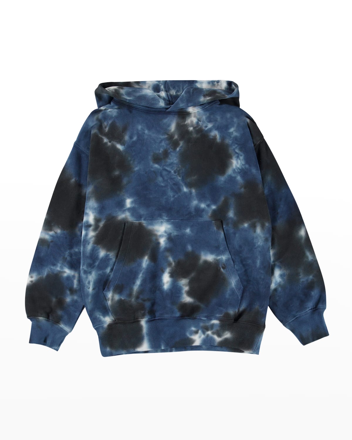 Boy's Matt Tie-Dye Organic Cotton Hoodie Sweatshirt, Size 4-6