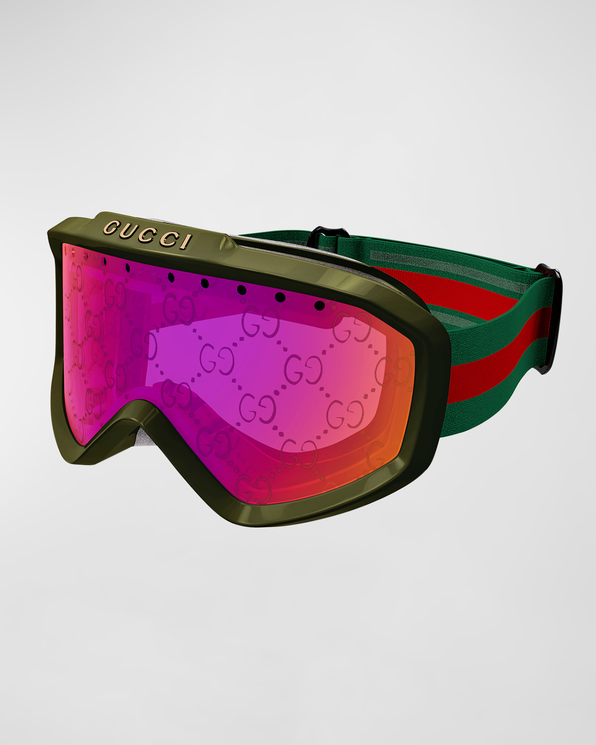 Men's Multicolor Logo Injection Plastic Shield Sunglasses