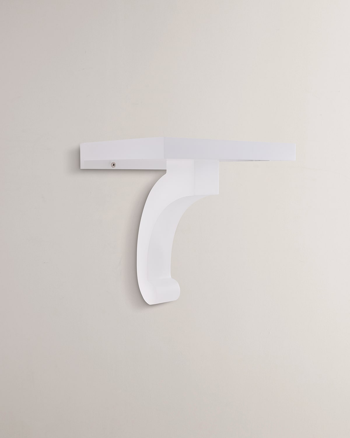 Port 68 Glencoe Shelf In White