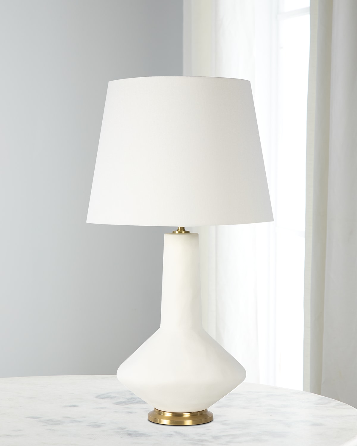 Shop Regina Andrew Kayla Ceramic Table Lamp In White