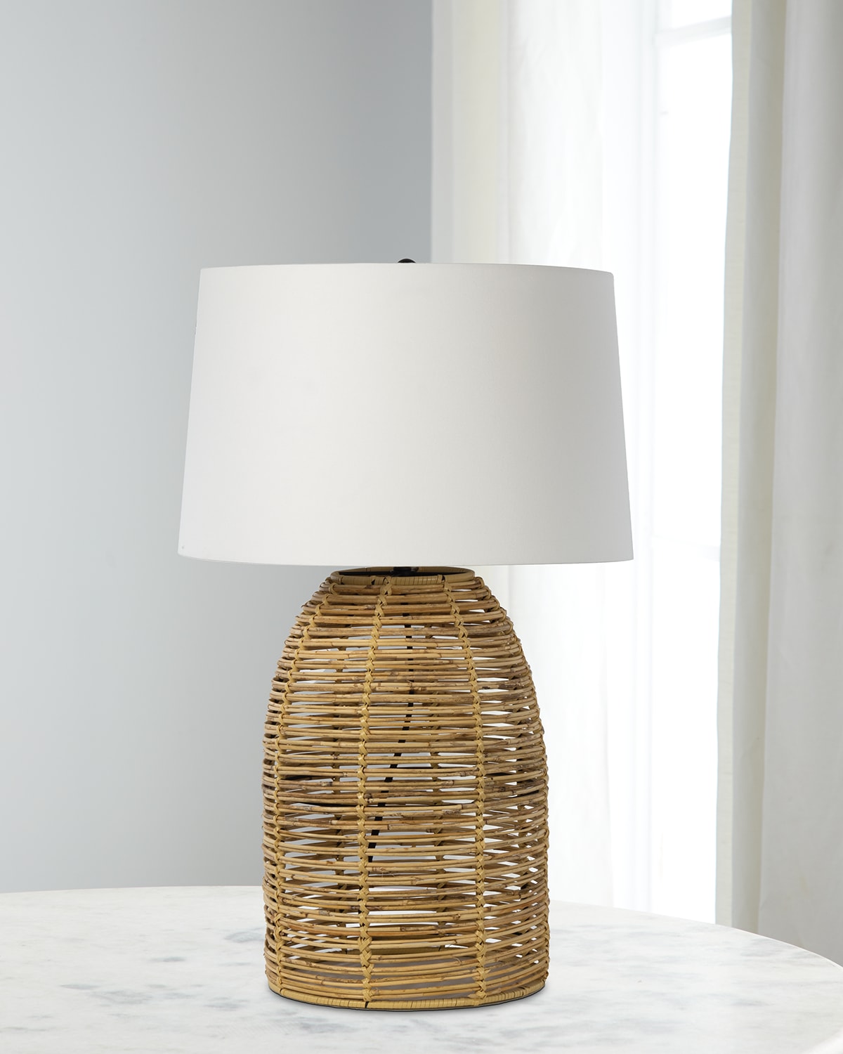 Shop Regina Andrew Monica Bamboo Table Lamp In Natural