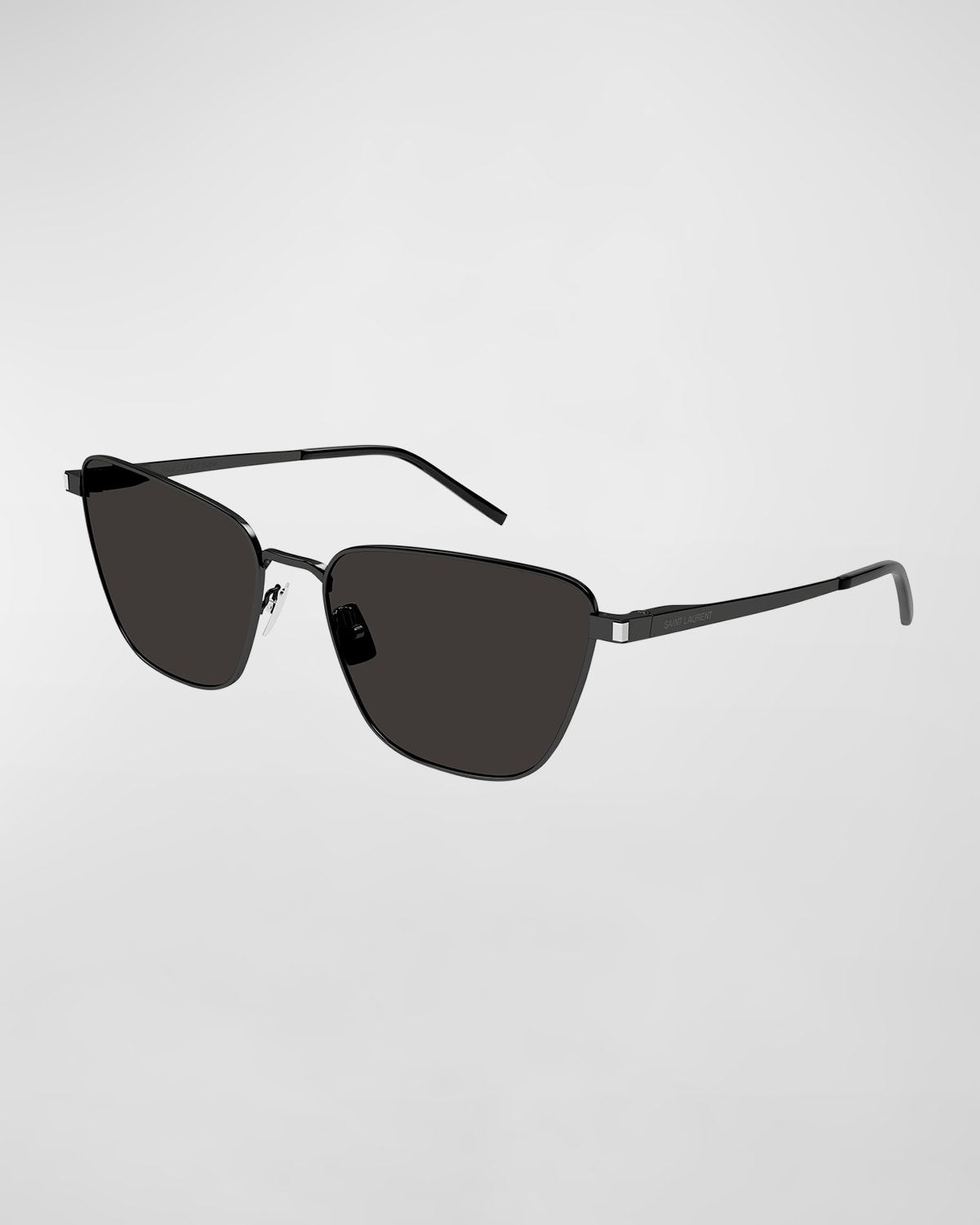 Saint Laurent 57mm Cat Eye Sunglasses In Black