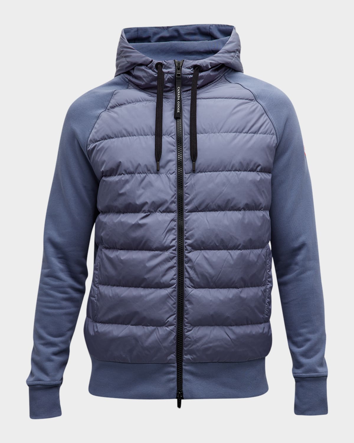 Canada Goose Hybridge Huron Full Zip Hoodie In Ozone Blue