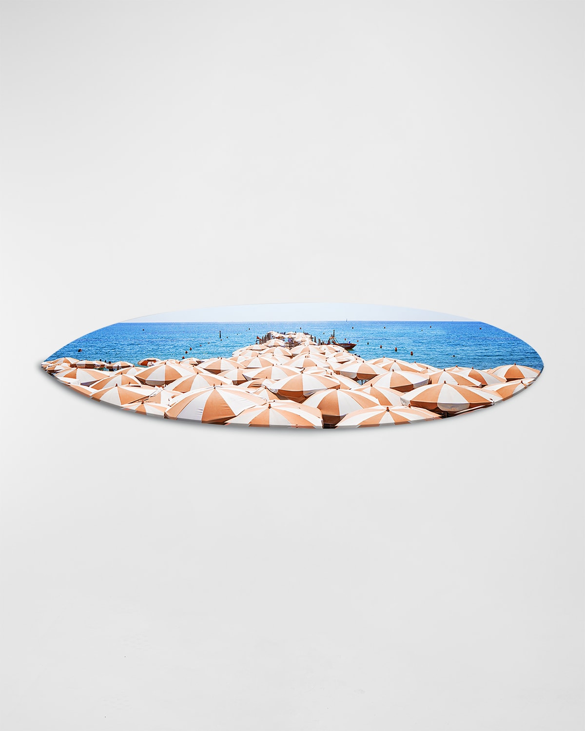 The Oliver Gal Artist Co. Decorative Surfboard Art In Beach Retreat Umbrellas