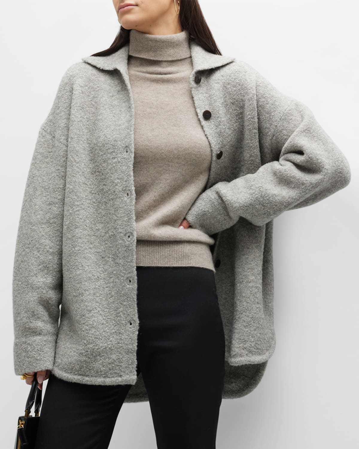 Theory curved hem cardigan discount