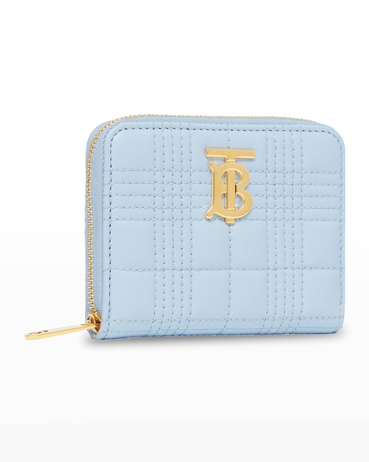 Burberry Lola TB Zip Quilted Wallet