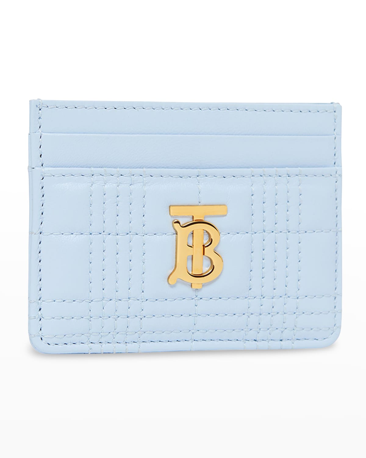 Lola TB Quilted Leather Card Case