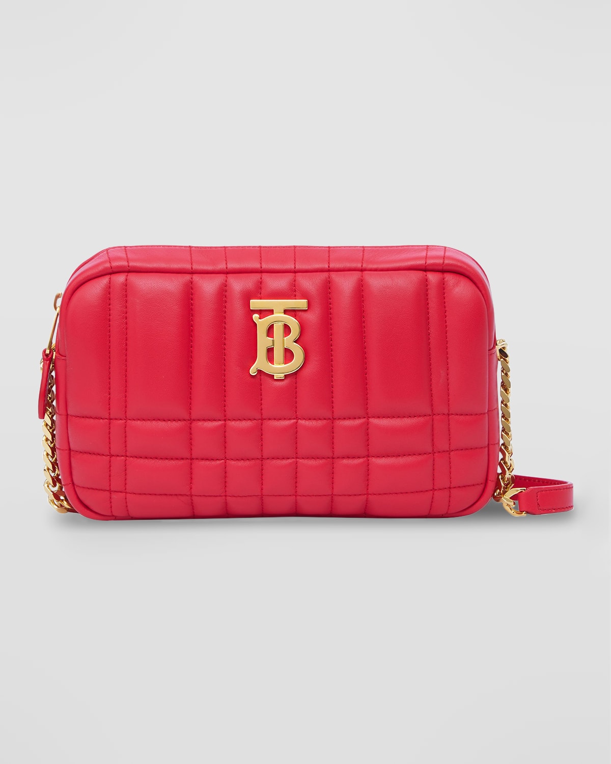 Burberry Lola Small Quilted Camera Crossbody Bag