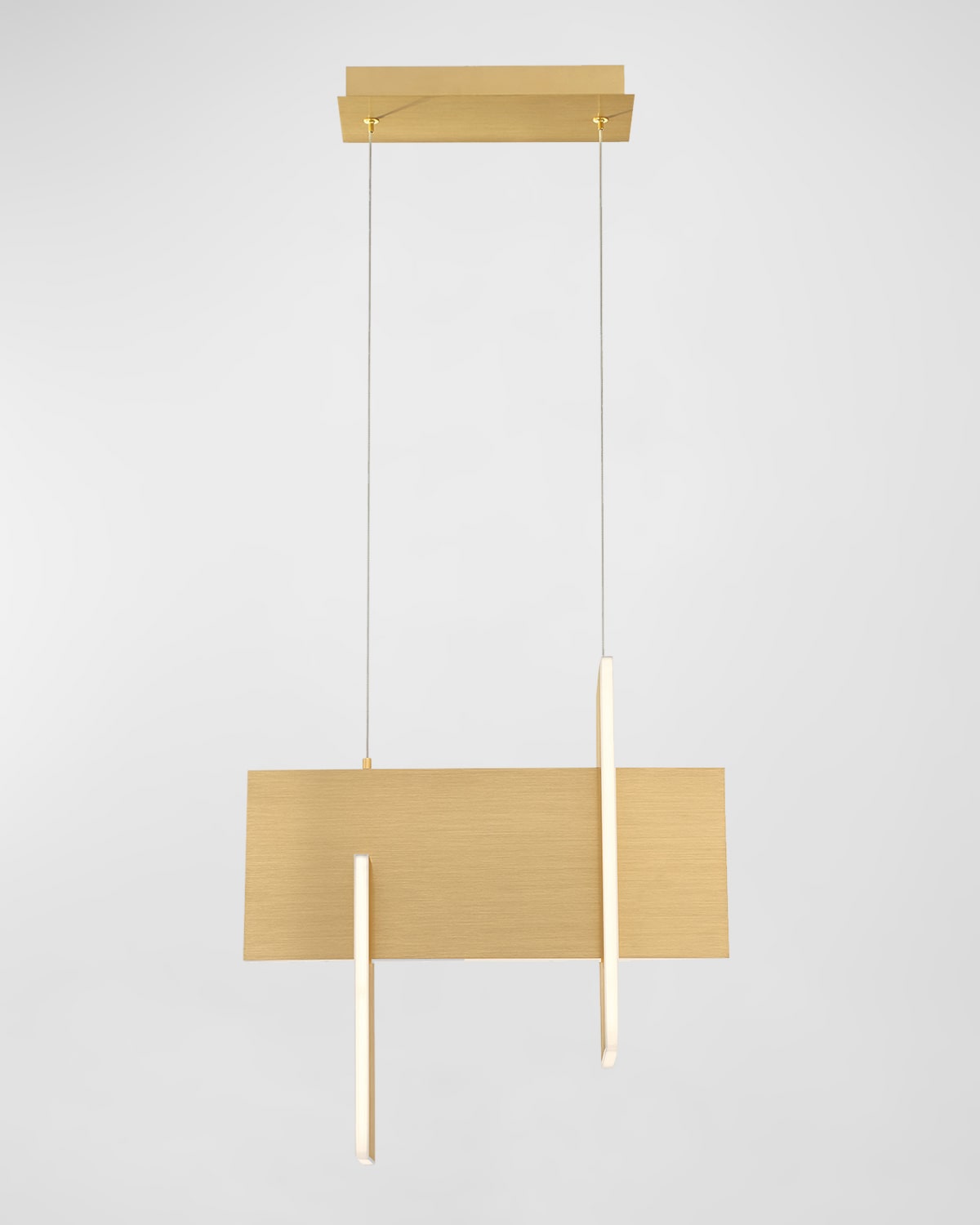 Shop Eurofase Coburg 19" Pendant Light In Gold