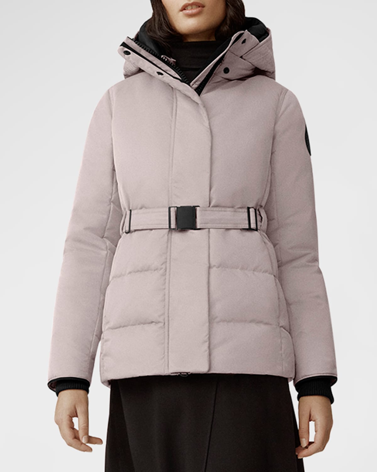 Canada Goose Mckenna Belted Utility Jacket In Lucent Rose