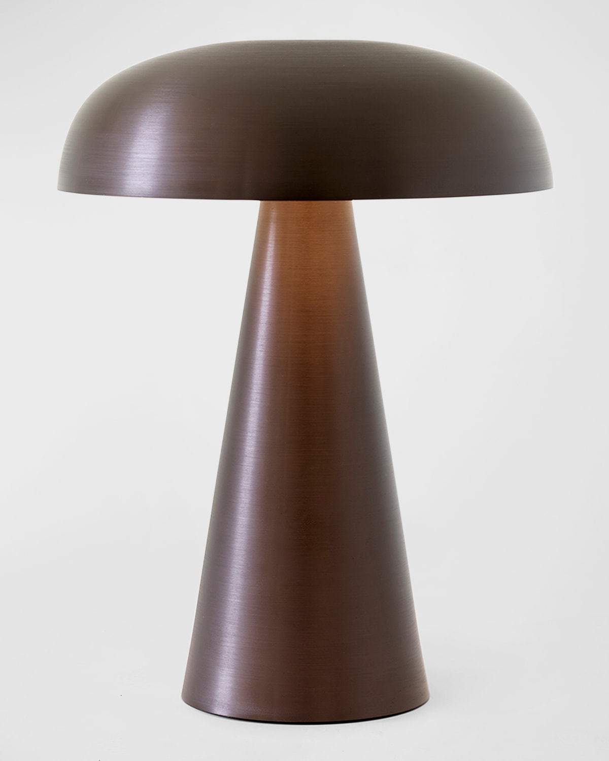 Tradition Como Portable Led Table Lamp In Brown