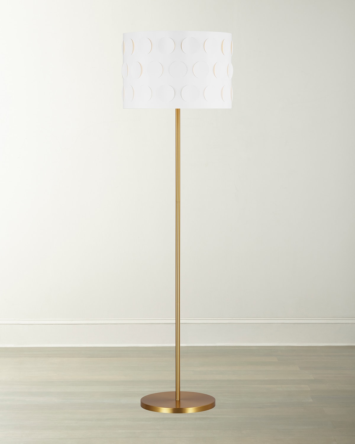 Shop Visual Comfort Studio Dottie Floor Lamp By Kate Spade New York In Gold